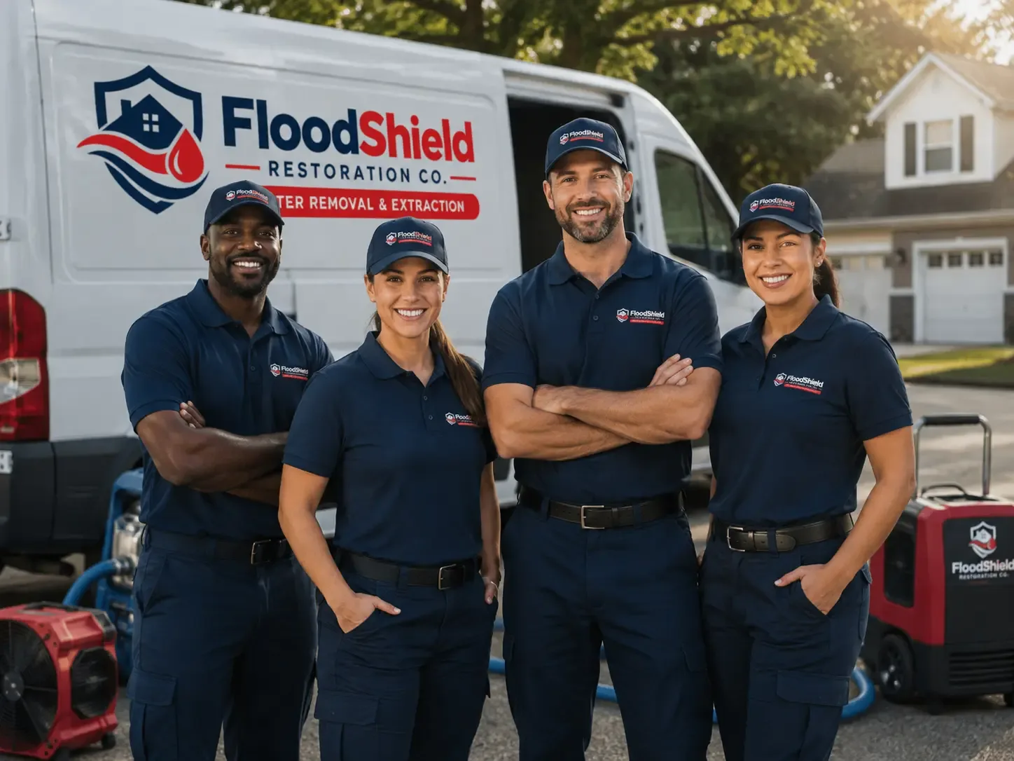 Flood Damage Restoration company in Redding, IA